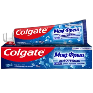 COLGATE - კბილის პასტა ლურჯი 100მლ maxfresh cool mint