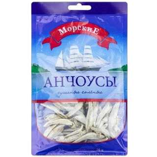 გამომშრალი თევზი/ მორსკიე ანჩოუსი /36 გრ