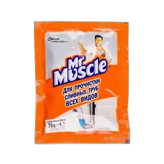 MR.MUSCLE - მილების საწმენდი ფხვნილი 70გრ