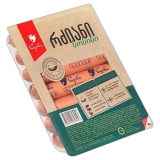 სოსისი რძიანი 390 გრ ნიკორა