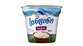 სანტინო ხაჭო 6% 180 გ.