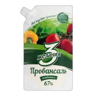 "Tri Gelanier" - მაიონეზი პროვანსული 67% DOI-Pak 190