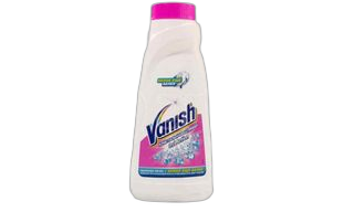 VANISH-ლაქის ამოსაყვანი სითხე თეთრი ქსოვილებიდან 450მლ