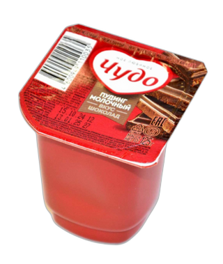 პუდინგი ჩუდო შოკოლადი 3,1% 125გ