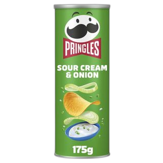 "PRINGLES"- ჩიფსი არაჟანი და ხახვით 175გ
