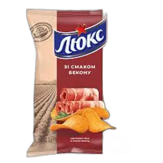 ლუქსი ბეკონი 125გ ჩიფსი