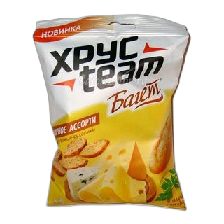 ორცხობილა "ხრუსტიმი" ბაგეტი ყველი 60გრ
