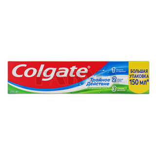 COLGATE Triple Action 150 მლ. კბილის პასტა
