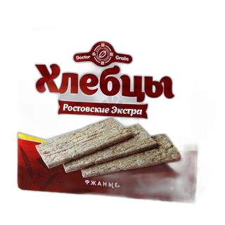 "Doctor Grain"- ხრაშუნა პური ჭვავის 65გრ
