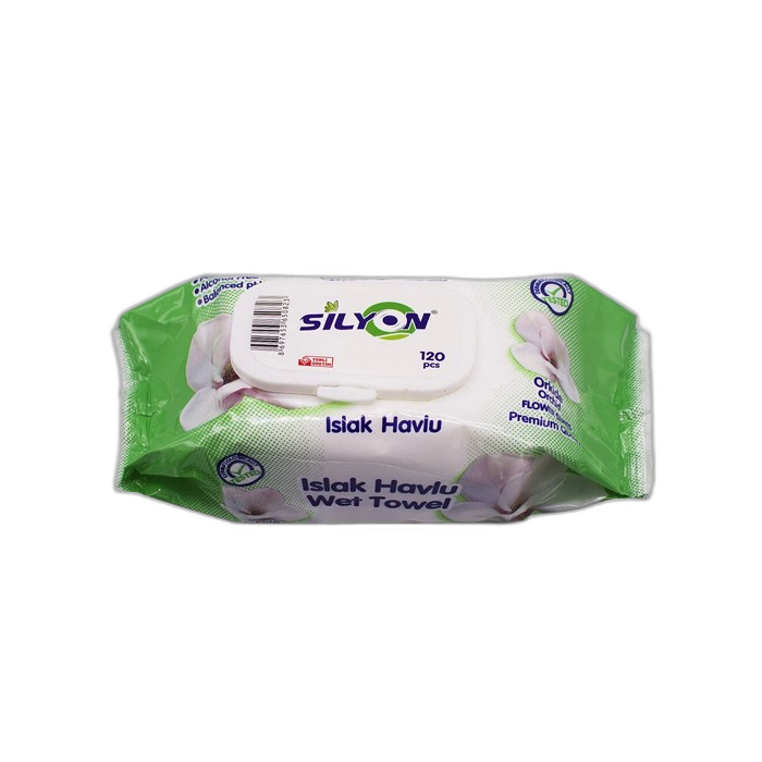 „სილიონ“ სველი ხელსახოცი, საბავშვო 120 ც.