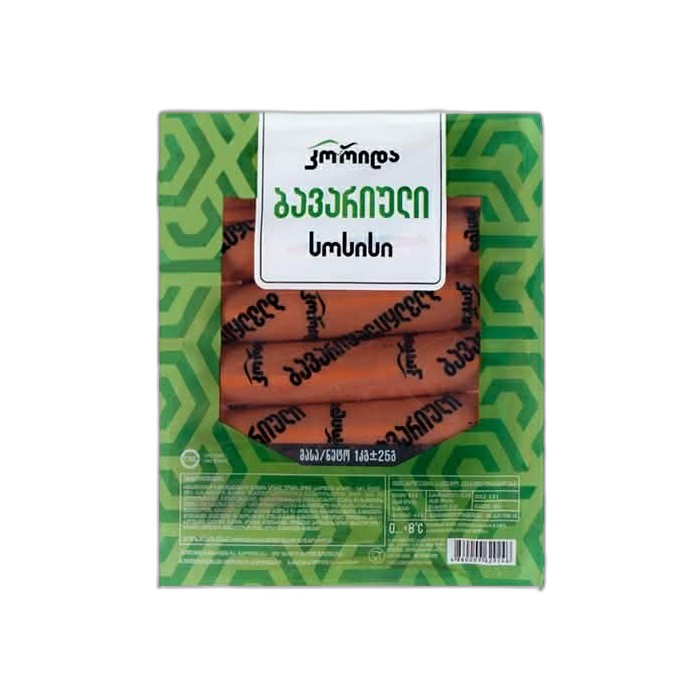 „კორიდა“ სოსისი „ბავარიული“ 1 კგ