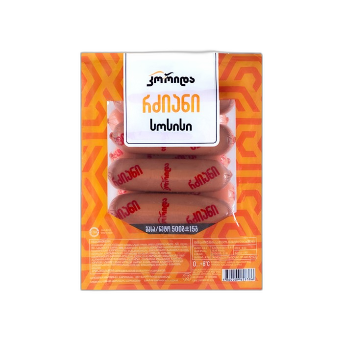 „კორიდა“ სოსისი „რძიანი“ 500 გ