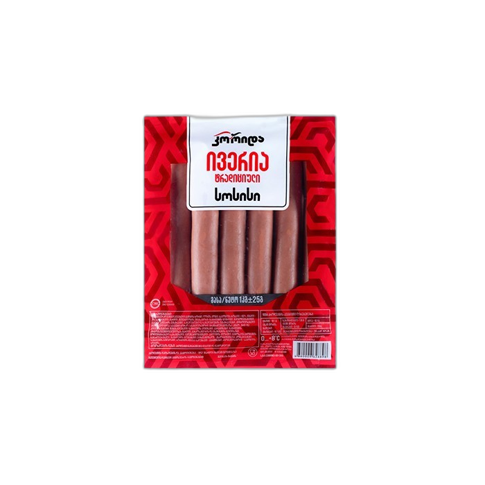 „კორიდა“ სოსისი „ივერია ტრადიციული“ 1 კგ