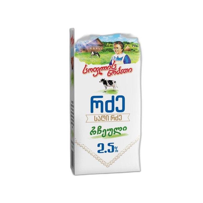 „რჩეული“ რძე ულტრაპასტერიზებული 2.5% ; 3.2% 950 მლ