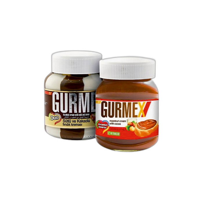 „გურმექსი“ კაკაოს და თხილის პასტა 350 გ.