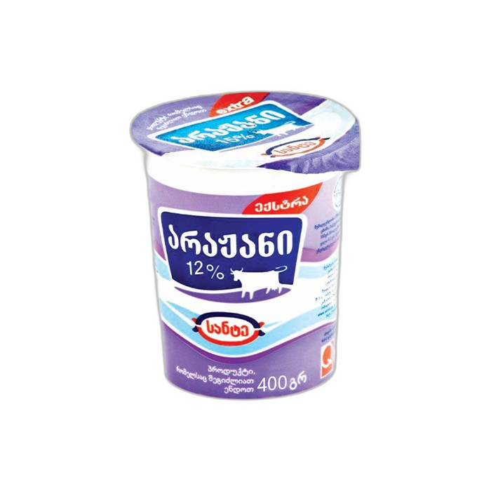 „სანტე“არაჟანი 12% 400 გ