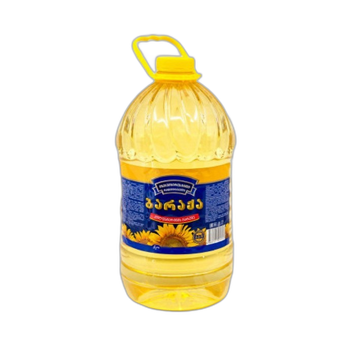 „ბარაქა“ მზესუმზირის ზეთი 5 ლ