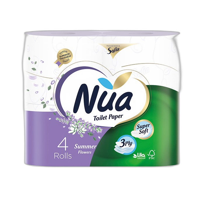 „ნუა“ საპირფარეშოს ქაღალდი 4 ც.