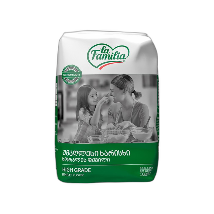 „ლა ფამილია“ უ.ხ. ფქვილი ხორბლის 5 კგ