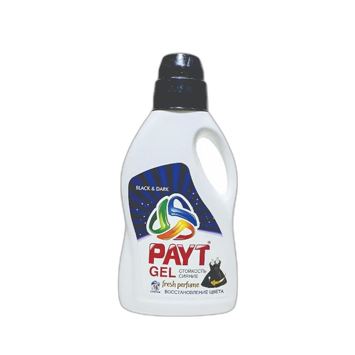 „პაიტ“ სარეცხი გელი ფერადი/შავი 1 ლ