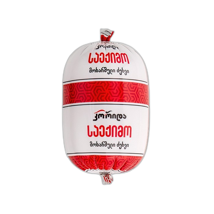 „კორიდა“ მოხარშული ძეხვი „საექიმო“ 900 გ