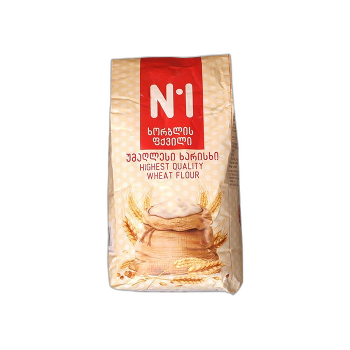 „N1“ უ.ხ. ფქვილი ხორბლის 1 კგ