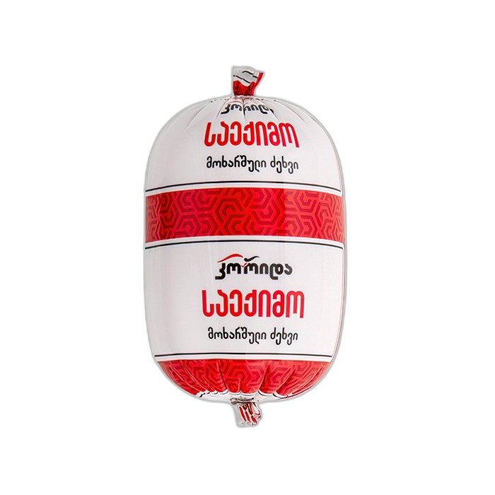 „კორიდა“ მოხარშული ძეხვი „საექიმო“ 900 გ