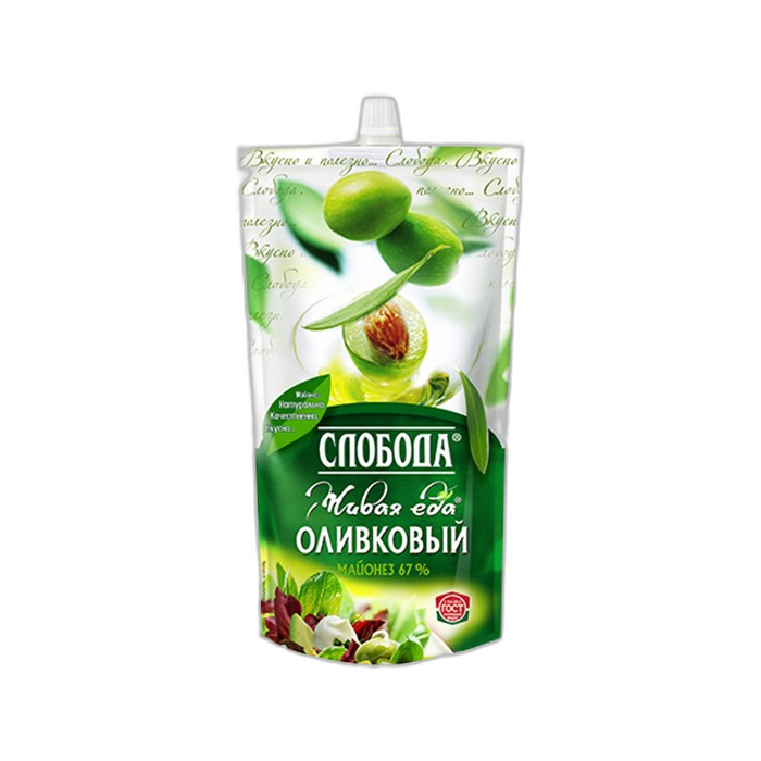 „სლობოდა“ მაიონეზი ზეთისხილის 67% 400 გ.
