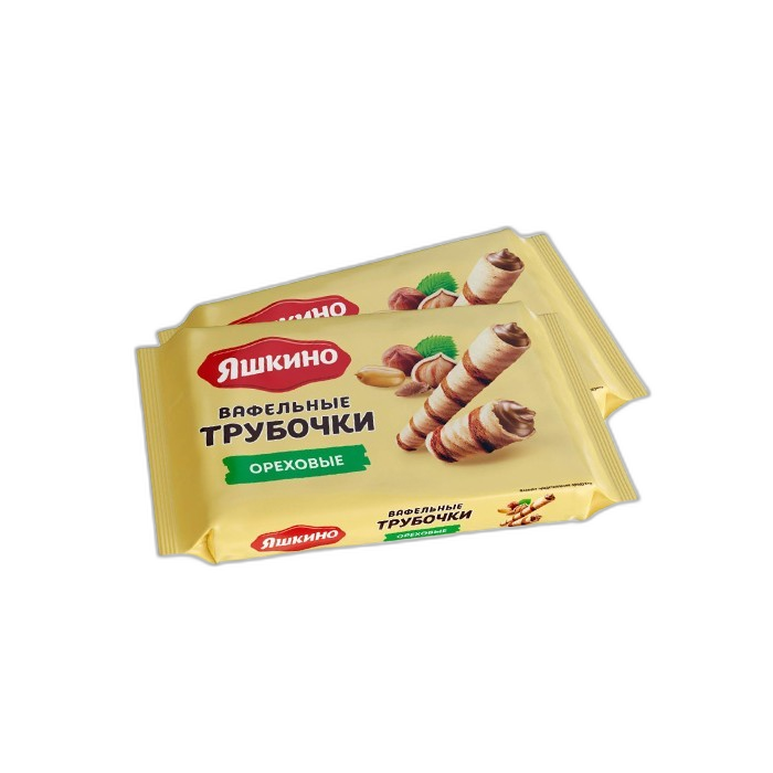 „იაშკინო“ ვაფლის ჩხირი შესქელებული რძით 190 გ