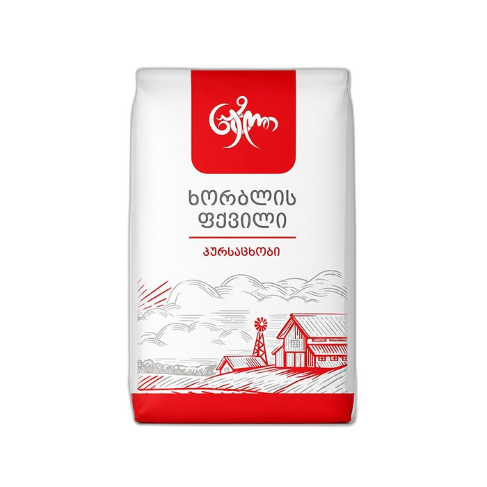 „ნუზლი“ ფქვილი ხორბლის, პურსაცხობი 1 კგ
