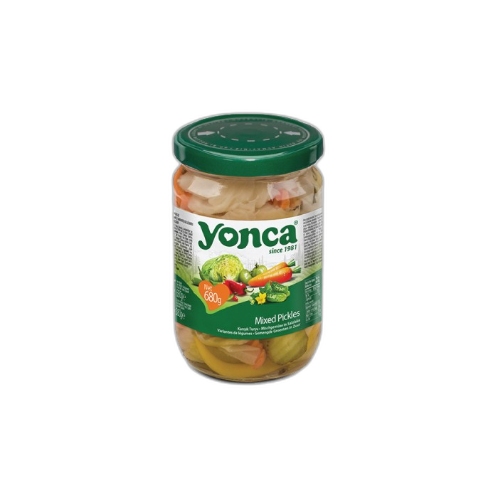 „იონჯა“ კონსერვი მჟავის ასორტი 680 მლ