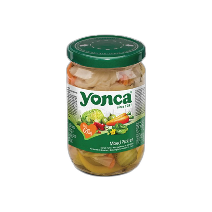 „იონჯა“ კონსერვი მჟავე „ასორტი “680 მლ