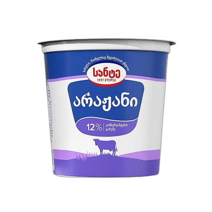 „სანტე“ არაჟანი ნაღებით 800 გ