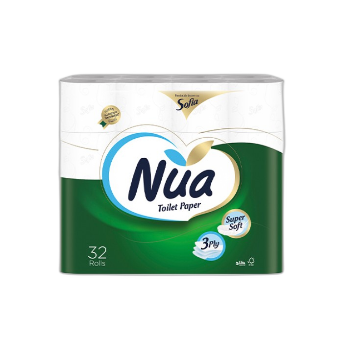 „ნუა“ საპირფარეშოს ქაღალდი 32 ც.