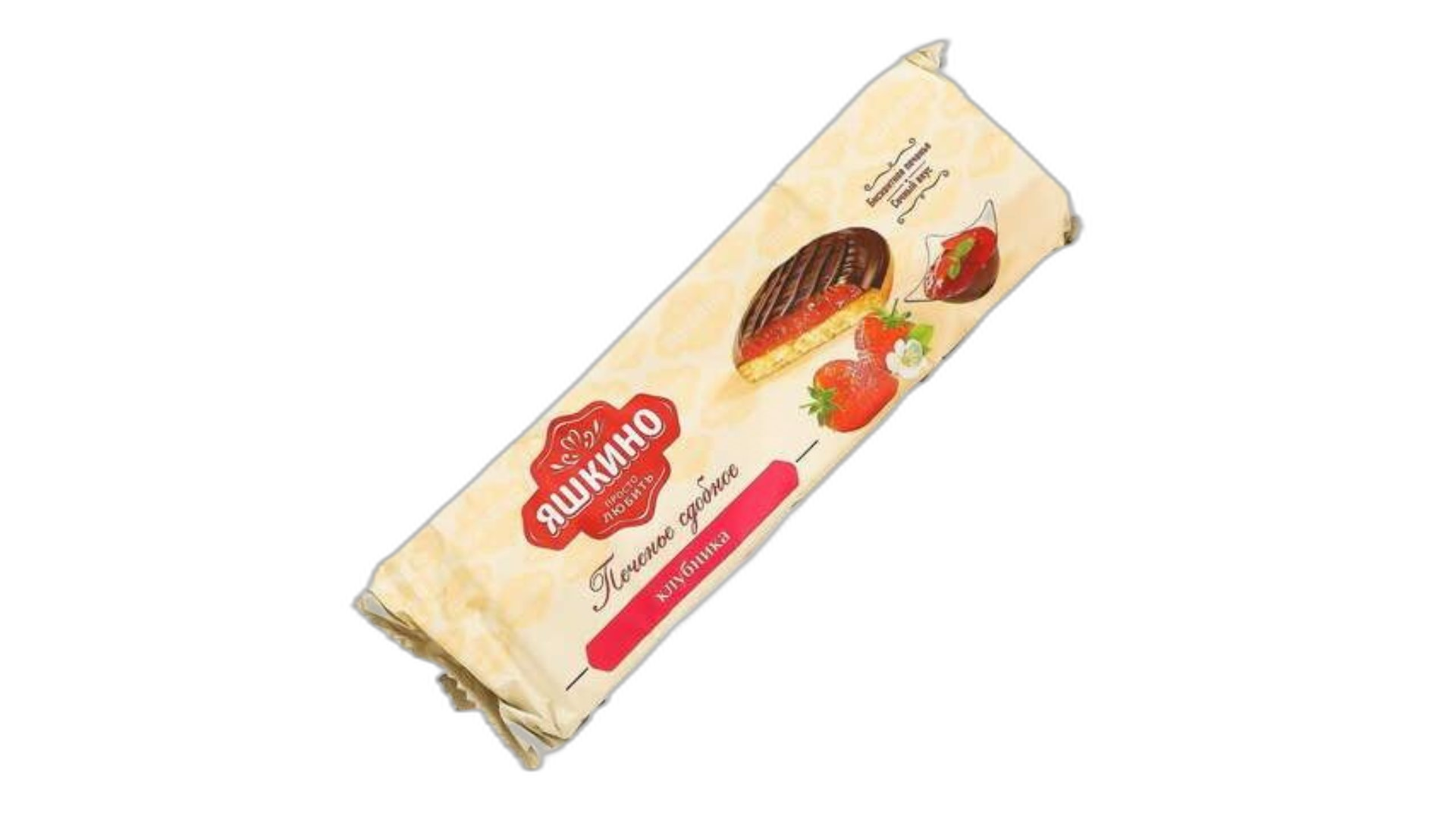 ორცხობილა "იაშკინო" მარწყვი 137გრ / 4607015235784