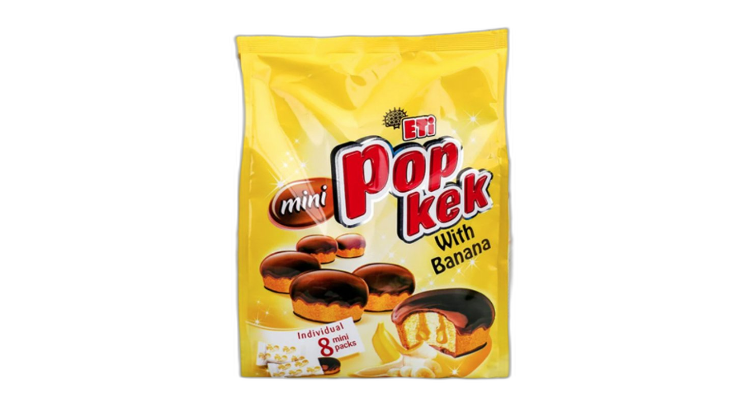კექსი "ეტი პოპ კეკ" მინი ბანანით 144 გრ / 8690526006475