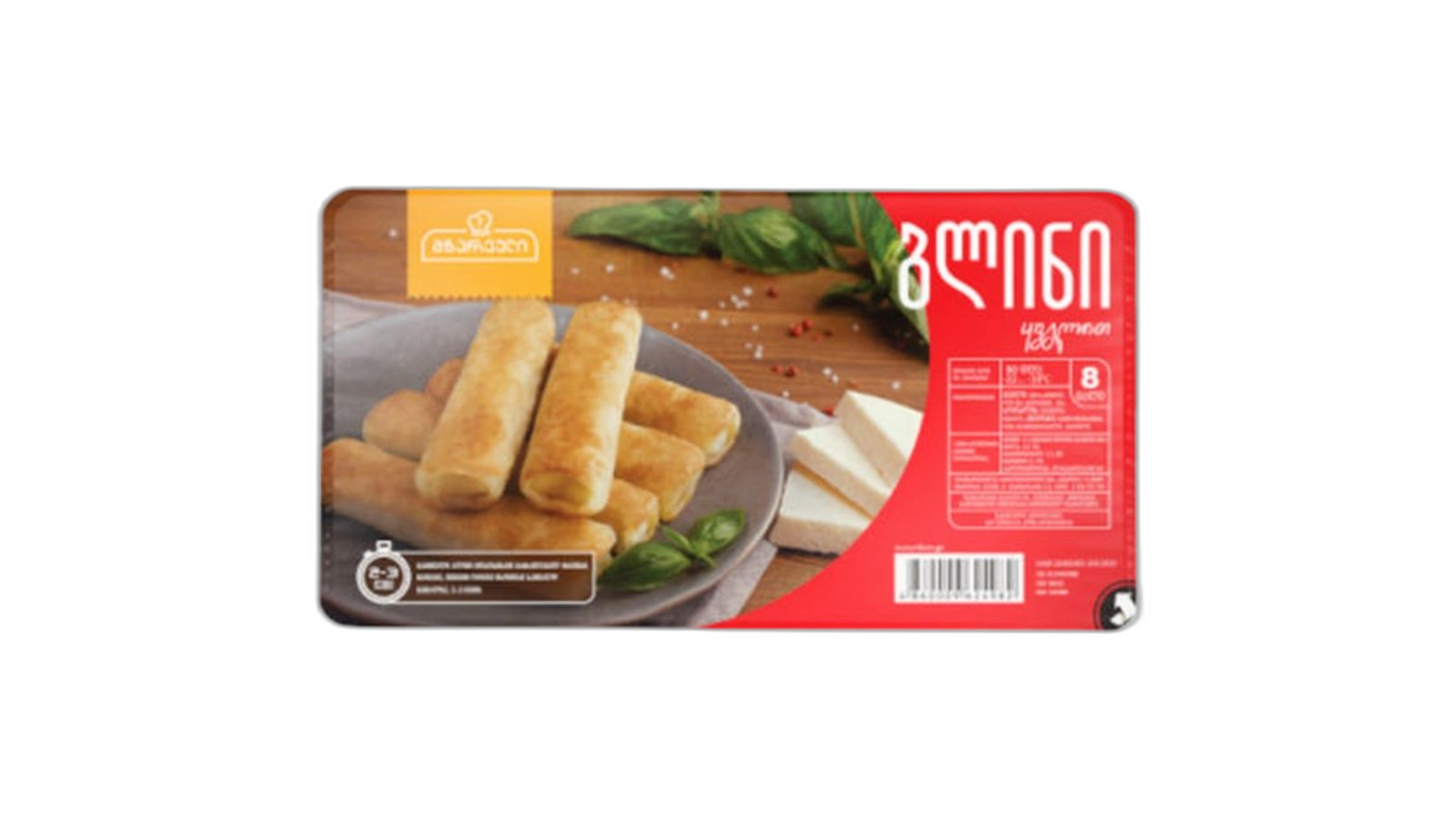 ბლინი "მზარეული" ყველით 8ც / 4860009624982