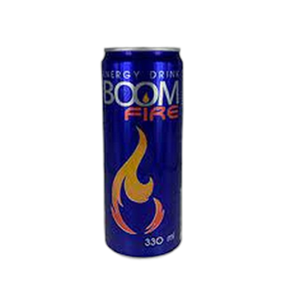 ენერგეტიკული სასმელი "BOOM FIRE" 330 მლ