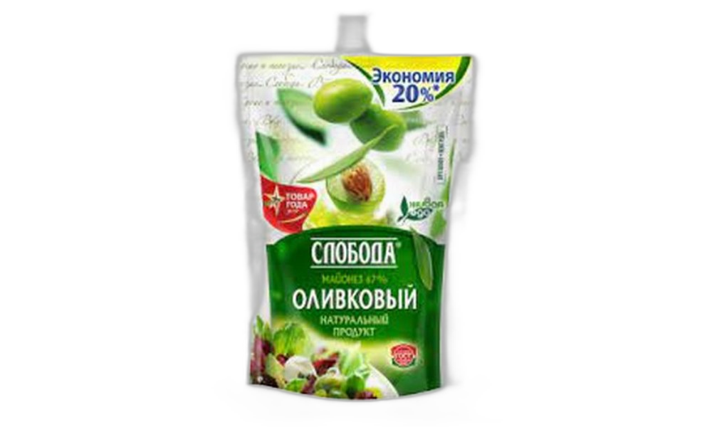 მაიონეზი "სლობოდა" ოლივკოვი (დოზატორით) 800 მლ / 4600699505570