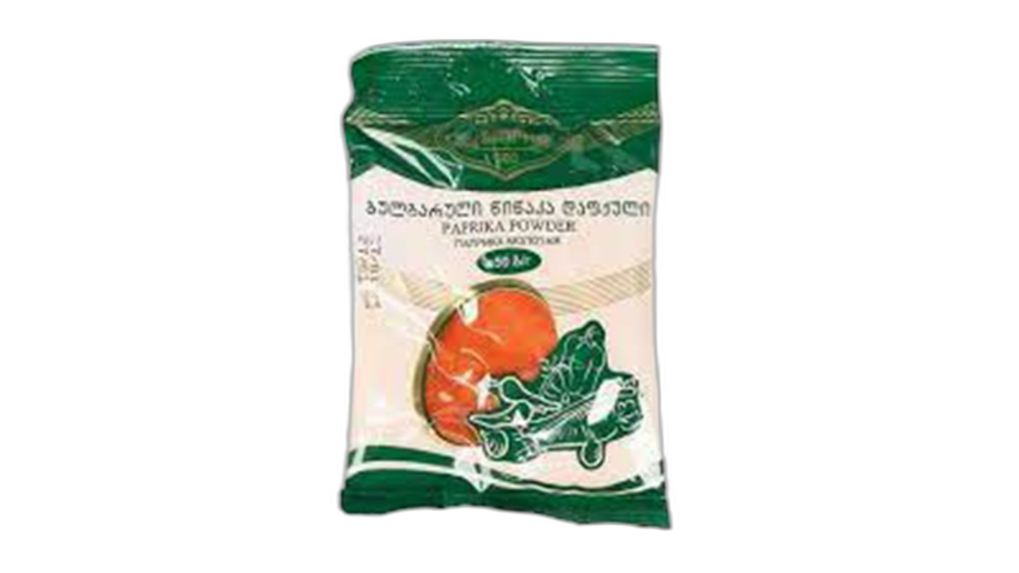 ბულგარული წიწაკა "ჯეო" დაფქული 50 გრ / 4860007490411