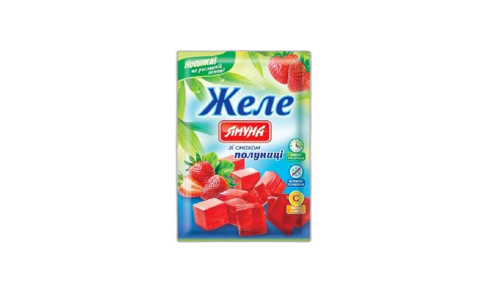 ჟელე "იამუნა" მარწყვის 90 გრ / 4823079103955