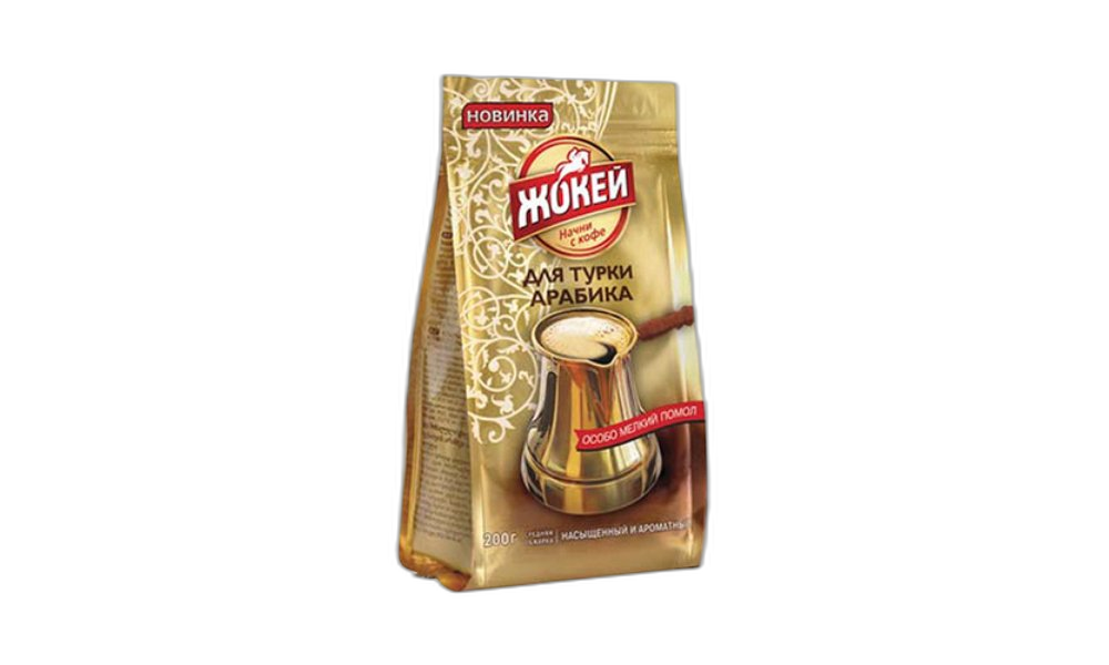 ყავა "ჟოკეი" დაფქვილი თურქული 200 გრ / 4605246007736