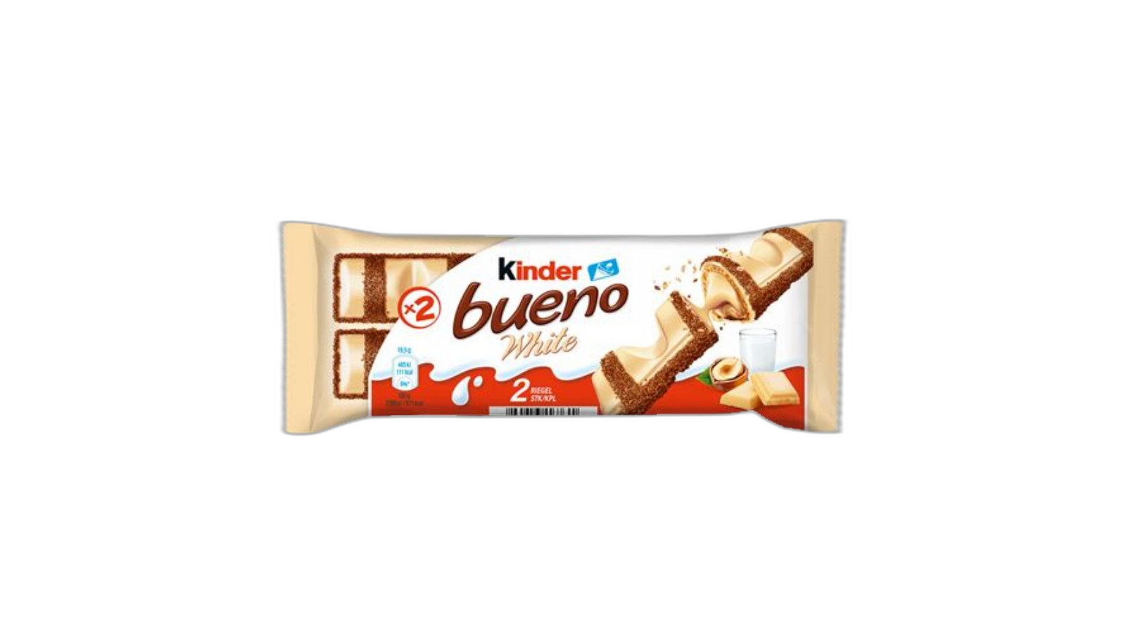 შოკოლადის ბატონი "ბუენო" T2 თეთრი 39 გრ / 80761761