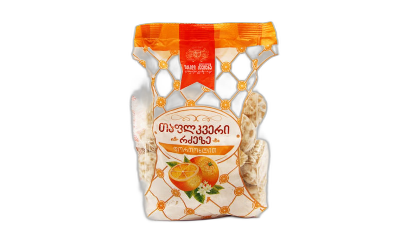 თაფლკვერი /ტკბილი ქვეყანა/ რძეზე ფორთოხლით 350 გრ / 4860006181839