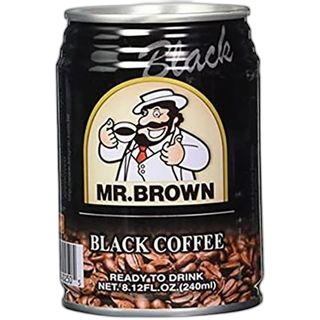 ცივი ყავა "Mr. Brown" Black coffee 240 მლ / 025616402505