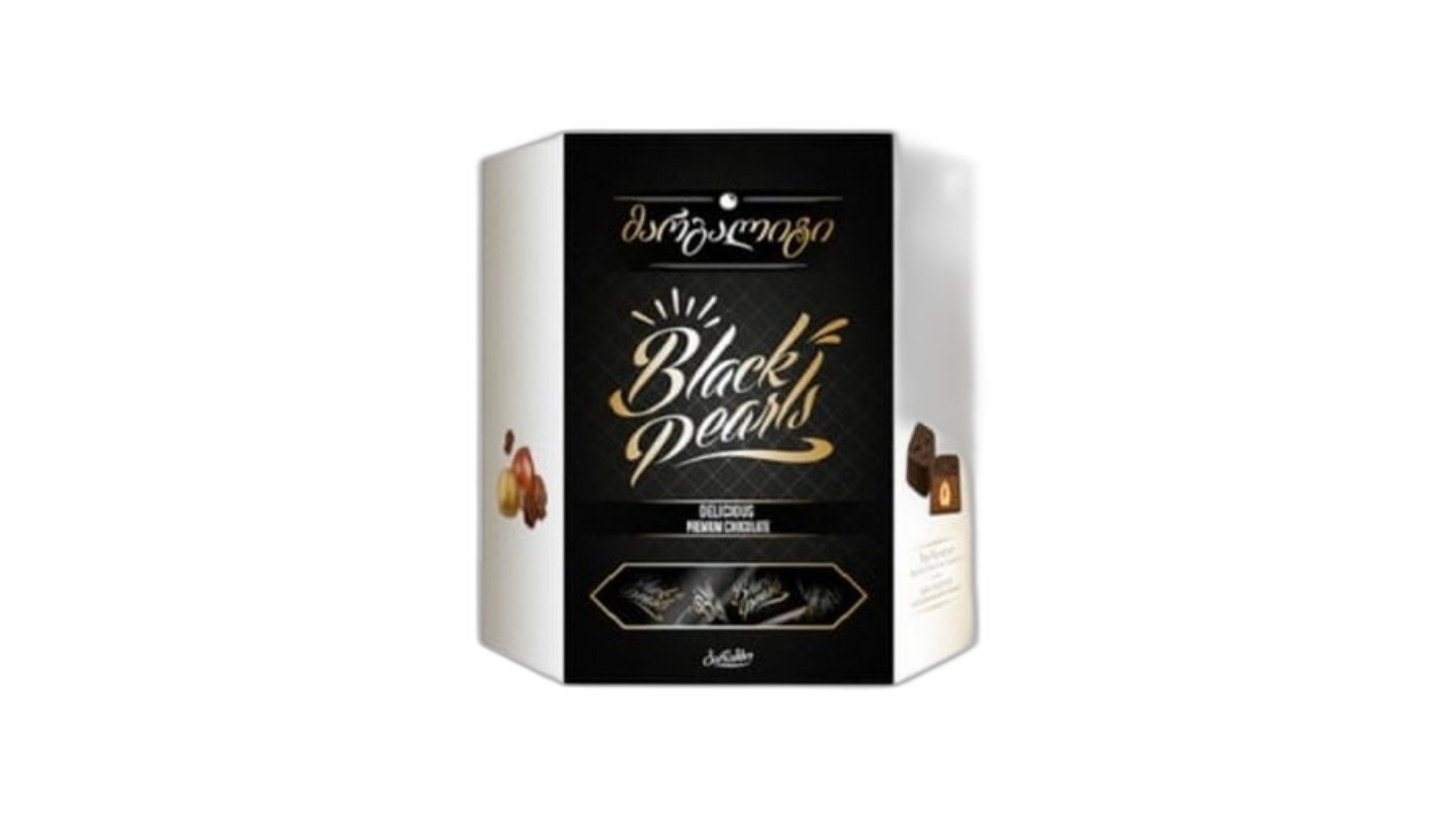 შოკოლადი "ბარამბო" მარგალიტი შავი 234 გრ / 4860009781142