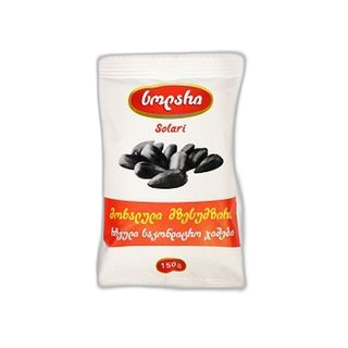 მზესუმზირა "სოლარი" მოხალული 150 გრ / 4860106080056
