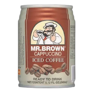 ცივი ყავა "Mr. Brown" Cappuccino coffee 240 მლ / 025616042145