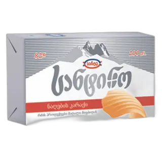 კარაქი "სანტინო" 82% 200 გრ / 4860051004633