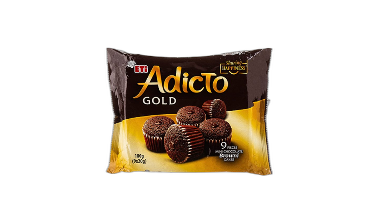 ბისკვიტი "ეტი ადიკტო" ბრაუნ გოლდი კაკაოთი 180 გრ / 8690526006680